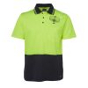 JB's HV NON CUFF S/S COTTON BACK POLO Thumbnail