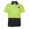 JB's HV NON CUFF S/S COTTON BACK POLO Thumbnail
